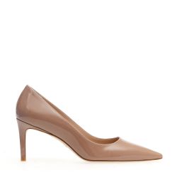 Stuart Weitzman Nude Lackleder-pumps Mit 75mm Absatz von Stuart Weitzman