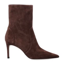 Stuart Weitzman Power Zip 75 Stiefeletten In Walnuss von Stuart Weitzman