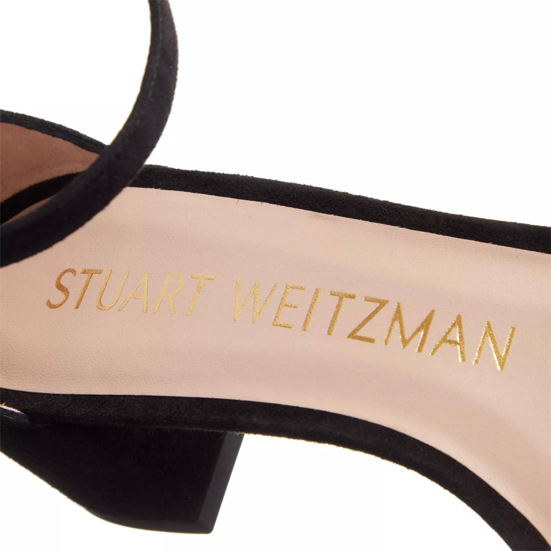 Stuart Weitzman Sandalen & Sandaletten - Nudistia 75 Sandal - Gr. 39 (EU) - in Schwarz - für Damen von Stuart Weitzman