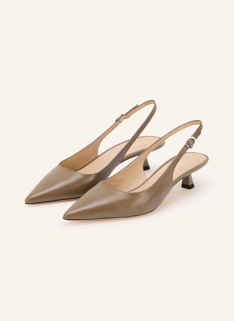 Stuart Weitzman Slingpumps Stuart Sculpt gruen von Stuart Weitzman