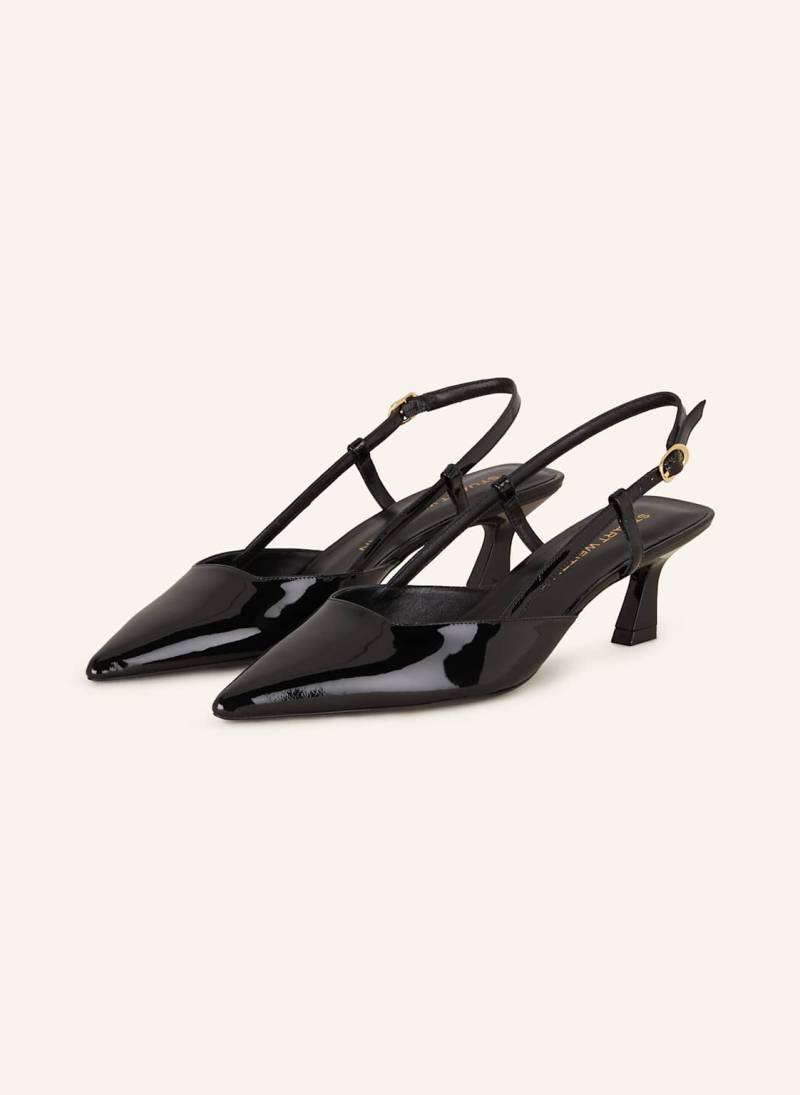 Stuart Weitzman Slingpumps Vinnie 50 schwarz von Stuart Weitzman