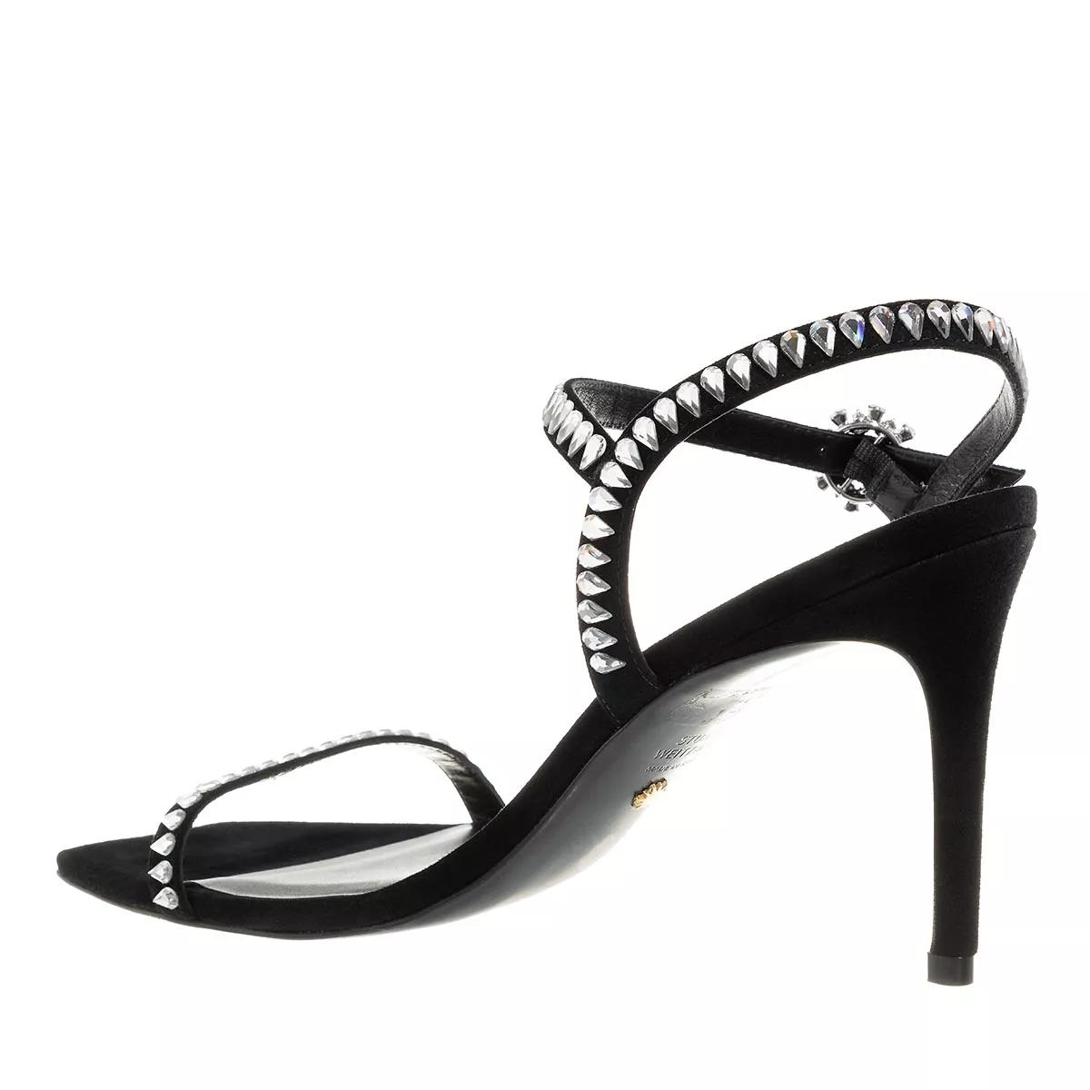 Stuart Weitzman Slipper & Pantoletten - Gemcut 85 Sandal - Gr. 38 (EU) - in Schwarz - für Damen von Stuart Weitzman