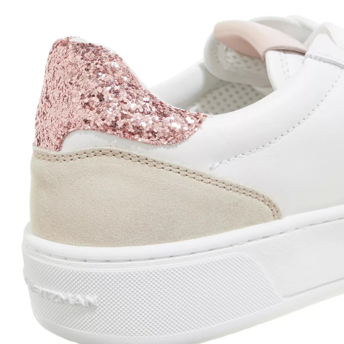 Stuart Weitzman Sneakers - SW COURTSIDE MONOGRAM SNEAKER - Gr. 38 (EU) - in Weiß - für Damen von Stuart Weitzman