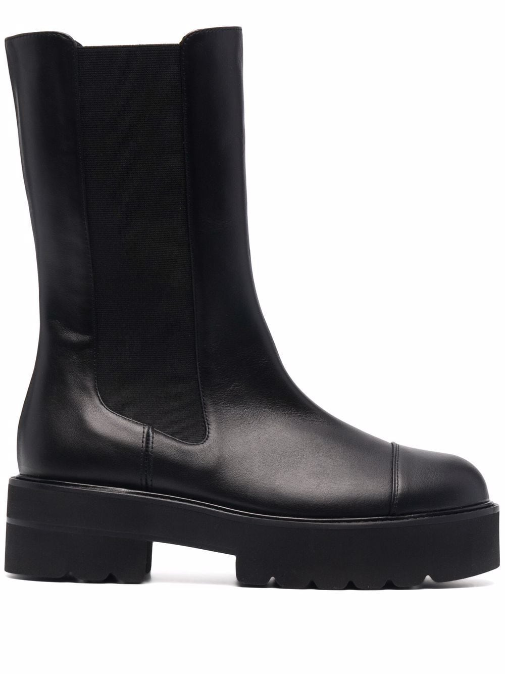 Stuart Weitzman Stiefel aus Leder - Schwarz von Stuart Weitzman