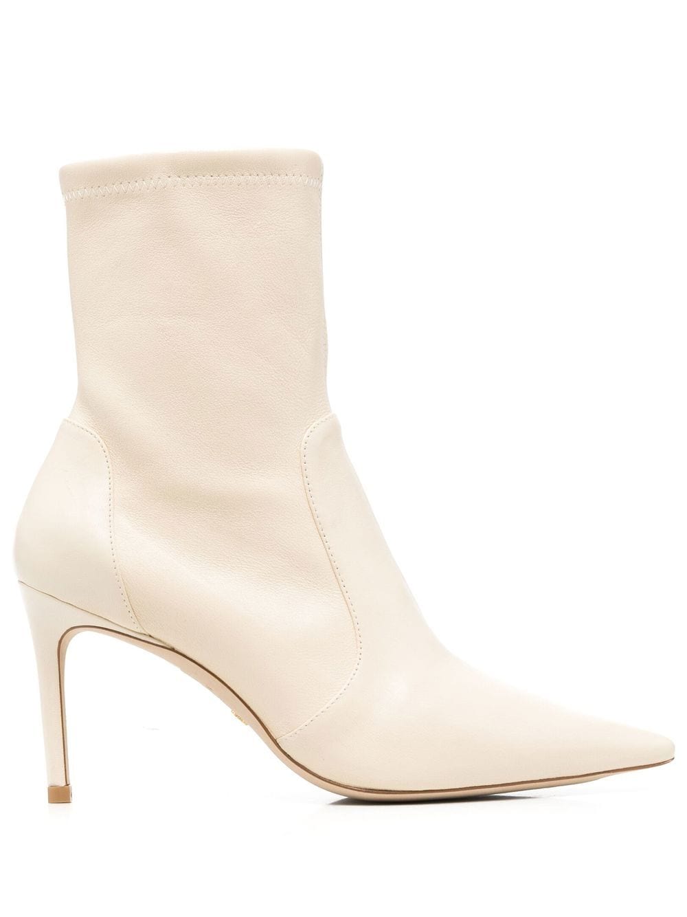 Stuart Weitzman Stuart Stiletto-Stiefel 85mm - Nude von Stuart Weitzman