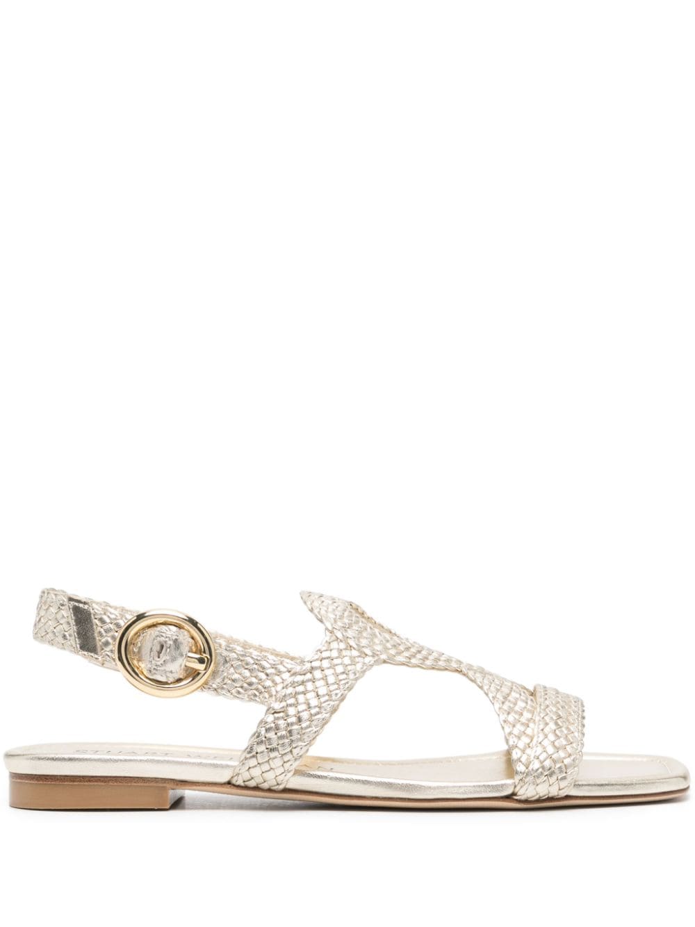 Stuart Weitzman Wovette Sandalen - Gold von Stuart Weitzman