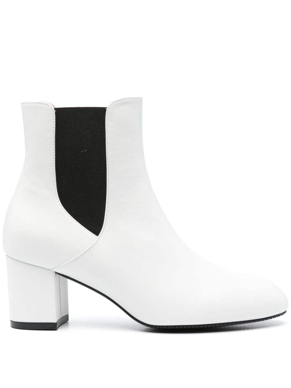 Stuart Weitzman Yuliana Chelsea-Boots 60mm - Weiß von Stuart Weitzman