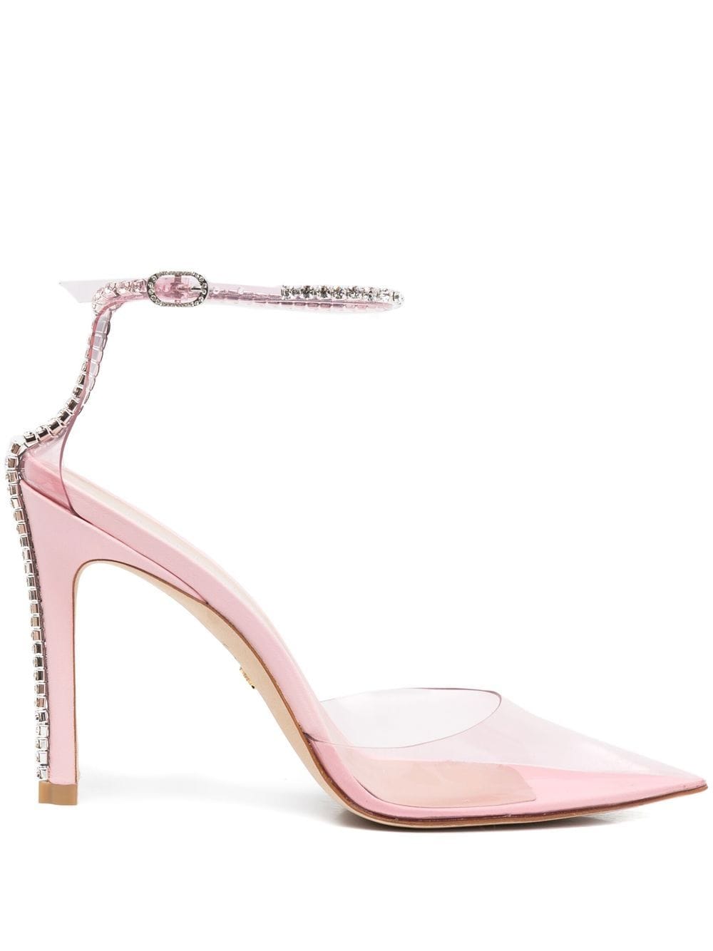 Stuart Weitzman Spitze Pumps mit Kristallen - Rosa von Stuart Weitzman