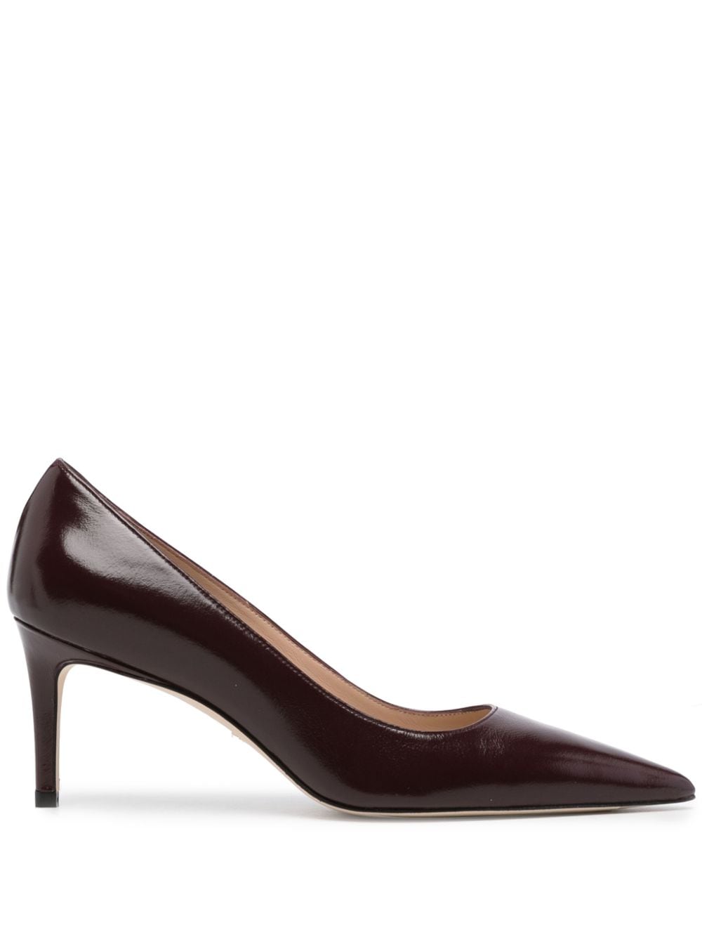 Stuart Weitzman Pumps mit spitzer Kappe 75mm - Violett von Stuart Weitzman