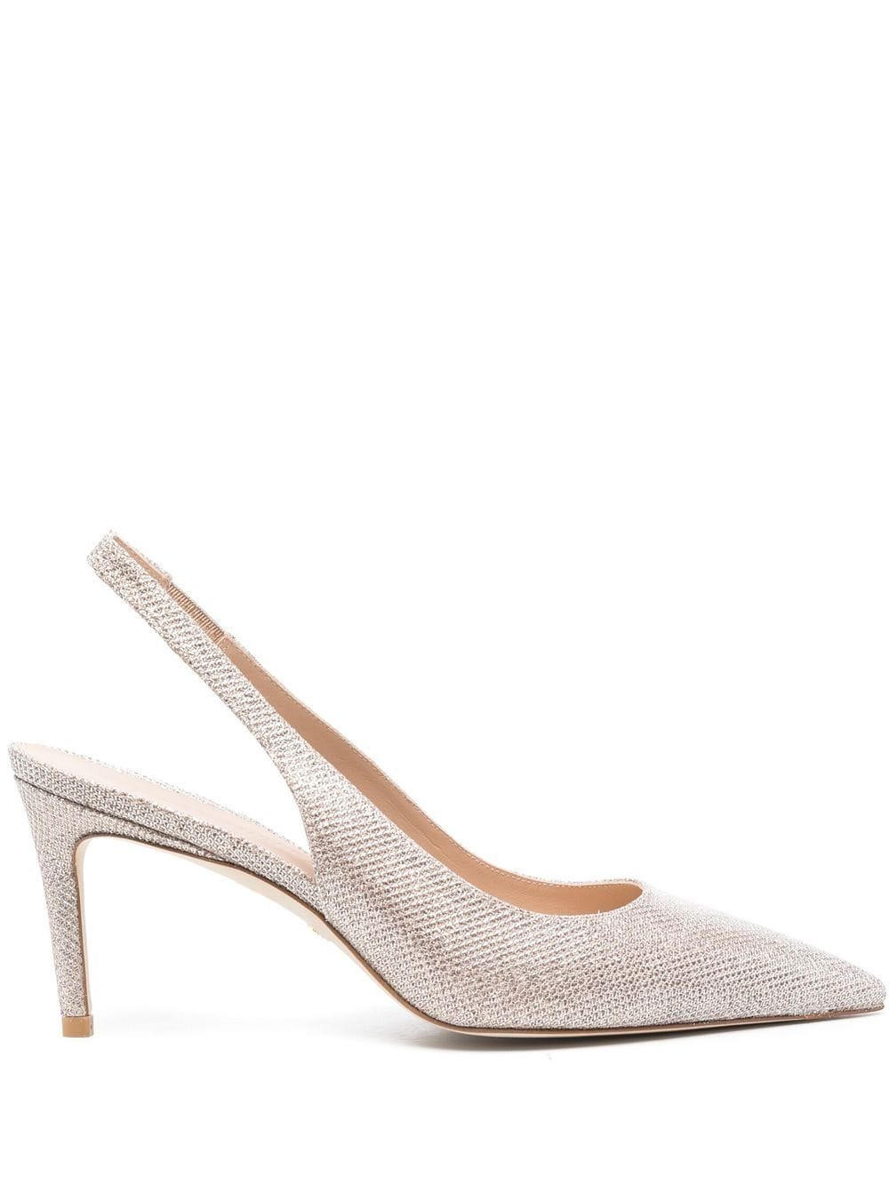 Stuart Weitzman Slingback-Pumps 87mm - Gold von Stuart Weitzman