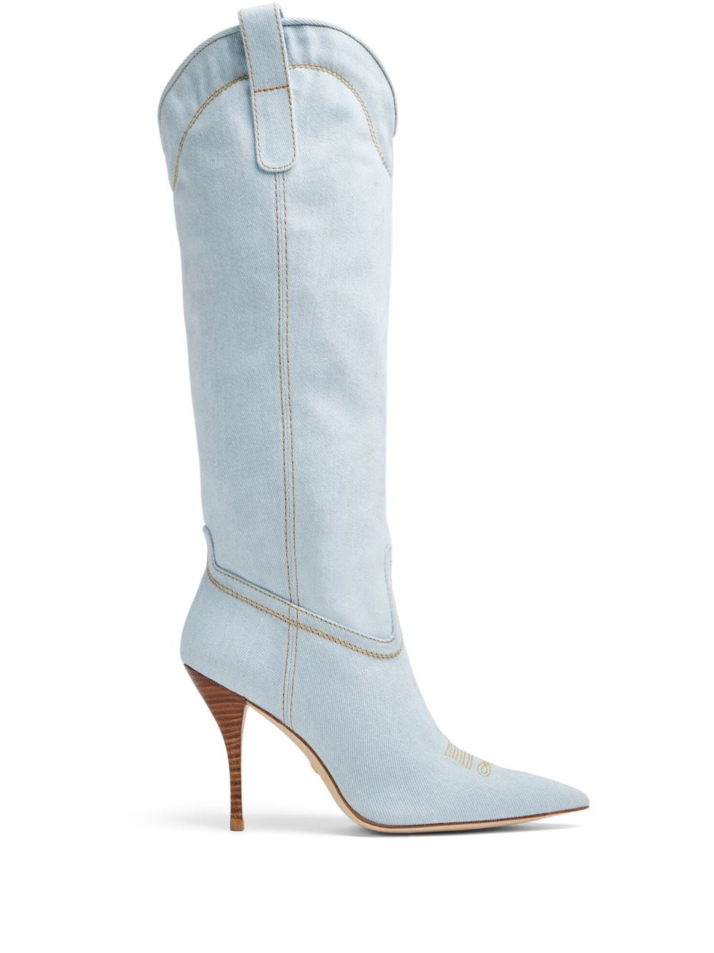 Stuart Weitzman Klassische Cowboystiefel - Blau von Stuart Weitzman