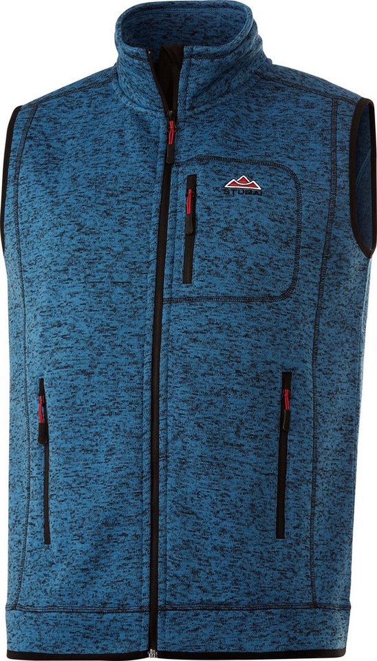 Stubai Fleeceweste bequeme und atmungsaktive Strickfleece-Weste von Stubai