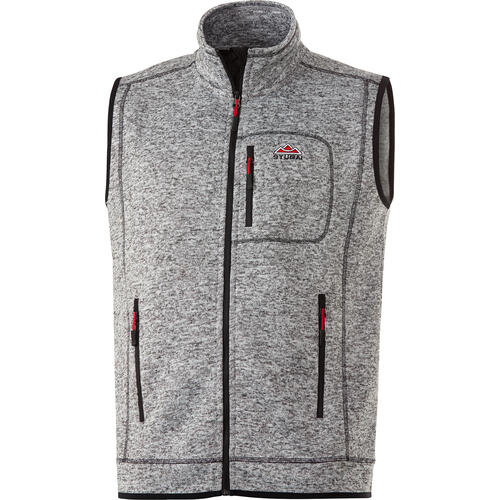 Stubai Herren Strickfleece-Weste von Stubai