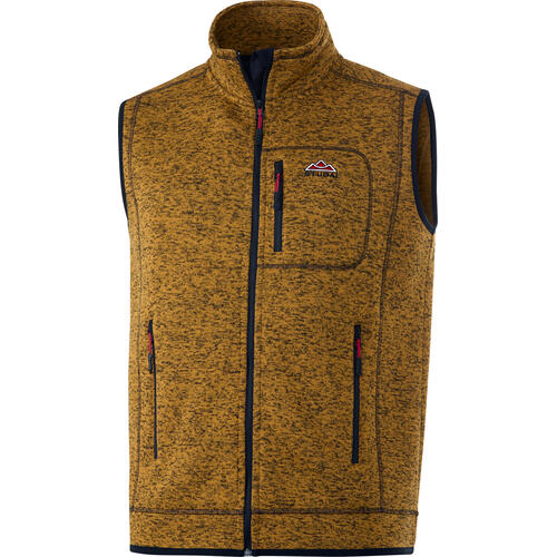 Stubai Herren Strickfleece-Weste von Stubai