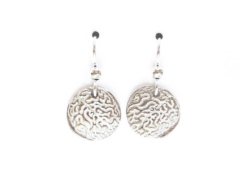 Ohrringe Sterling Gehirn, Abitur Geschenk, Geekery, Diplom Schmuck, Gehirn Honor Student Artisan Silber Gothic Steampunk von StuckOnSilver