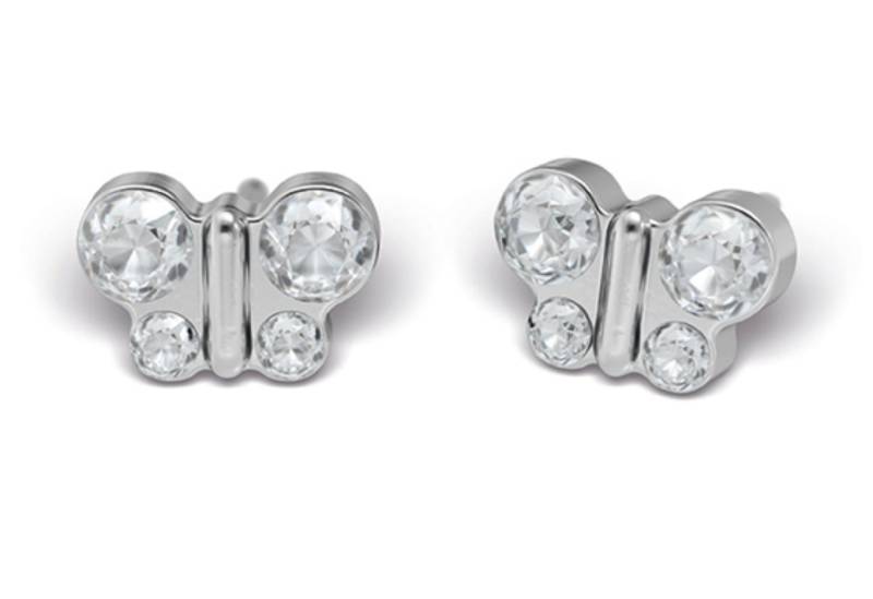 Studex Paar Ohrstecker 1 Paar Sensitive by STUDEX, Novelty Schmetterling Ohrstecker von Studex