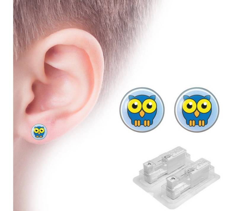 Studex Paar Ohrstecker Medizinische Ohrstecker: Erstohrstecker „Eule“ von Studex