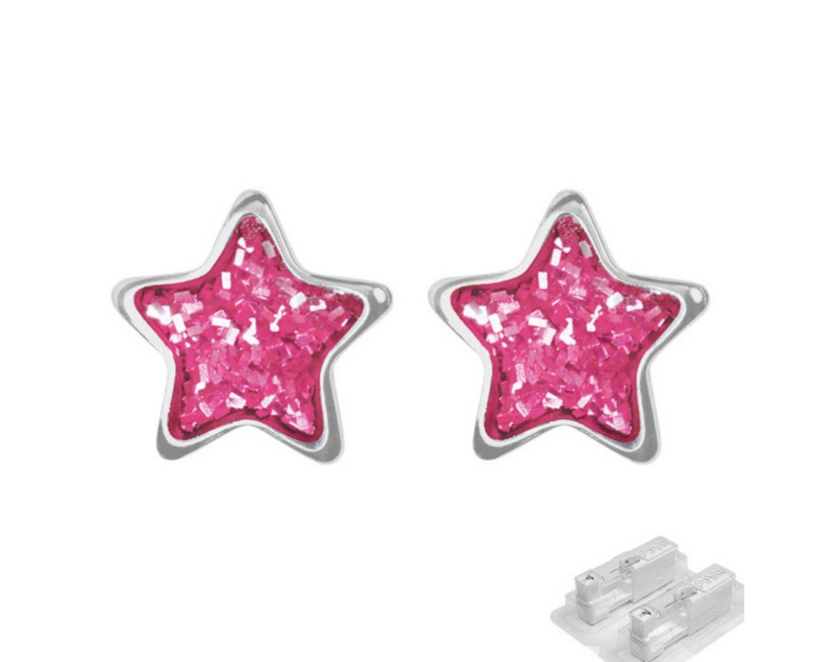 Studex Paar Ohrstecker Medizinische Ohrstecker: Erstohrstecker Studex 75 „Glitter Stern“ von Studex