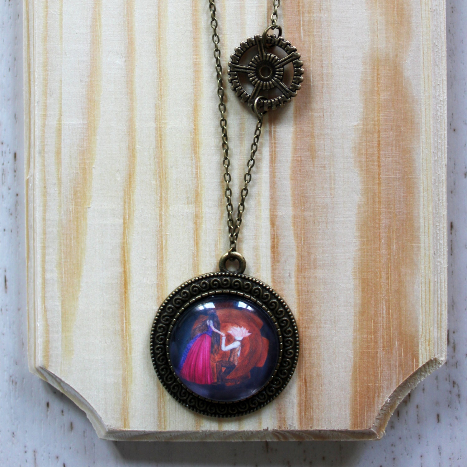 Halskette-steampunk-Liebhaber von Studinano