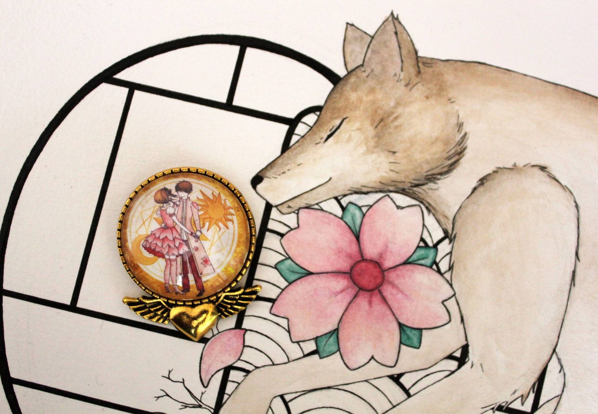 Pin-Sakura & Fye von Studinano