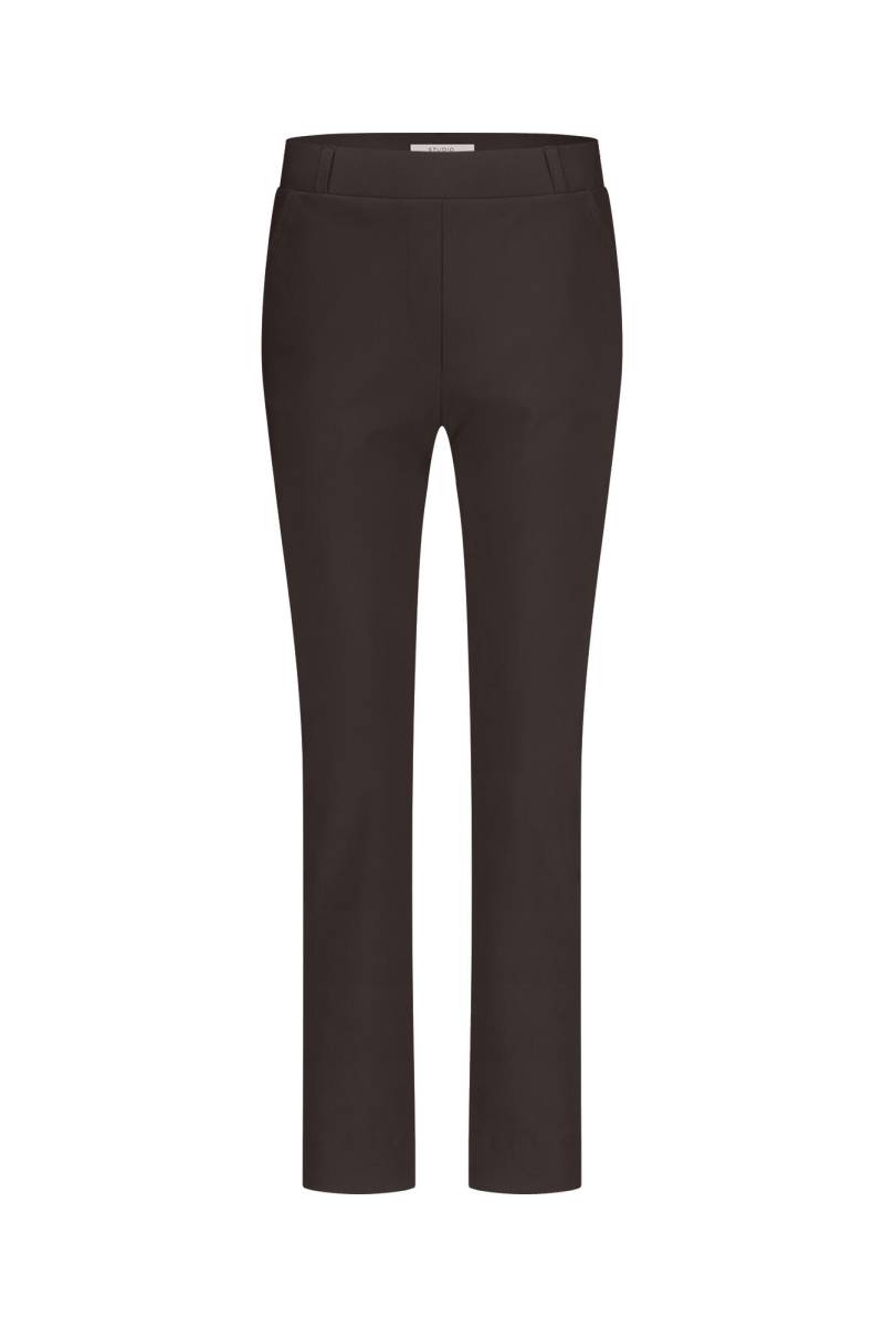 Studio Anneloes - Anne bonded trousers espresso - Gr. - L von Studio Anneloes