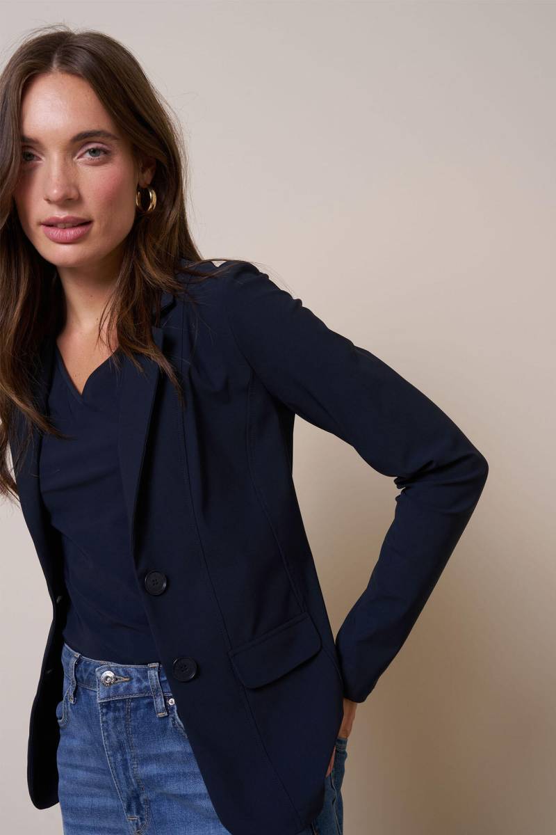 Studio Anneloes - Clean blazer dark blue - Gr. - L von Studio Anneloes