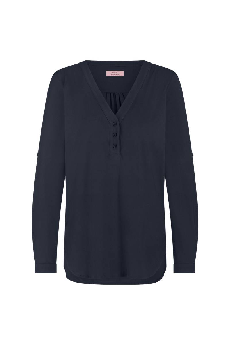 Studio Anneloes - Evi blouse dark blue - Gr. - S von Studio Anneloes