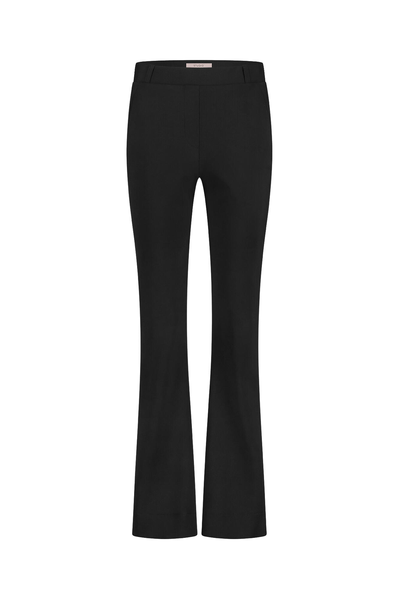 Studio Anneloes - Flair bonded trousers black - Gr. - XL von Studio Anneloes