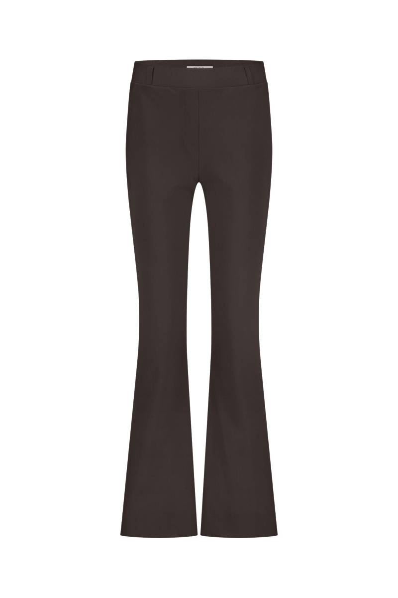 Studio Anneloes - Flair bonded trousers espresso - Gr. - S von Studio Anneloes