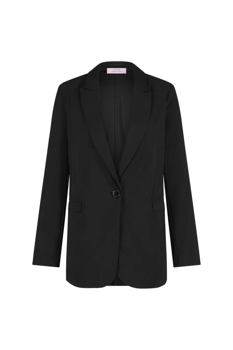 Studio Anneloes - Fran blazer black - Gr. - M von Studio Anneloes