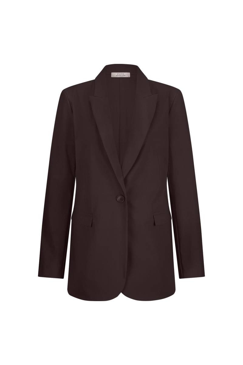 Studio Anneloes - Fran blazer espresso - Gr. - M von Studio Anneloes