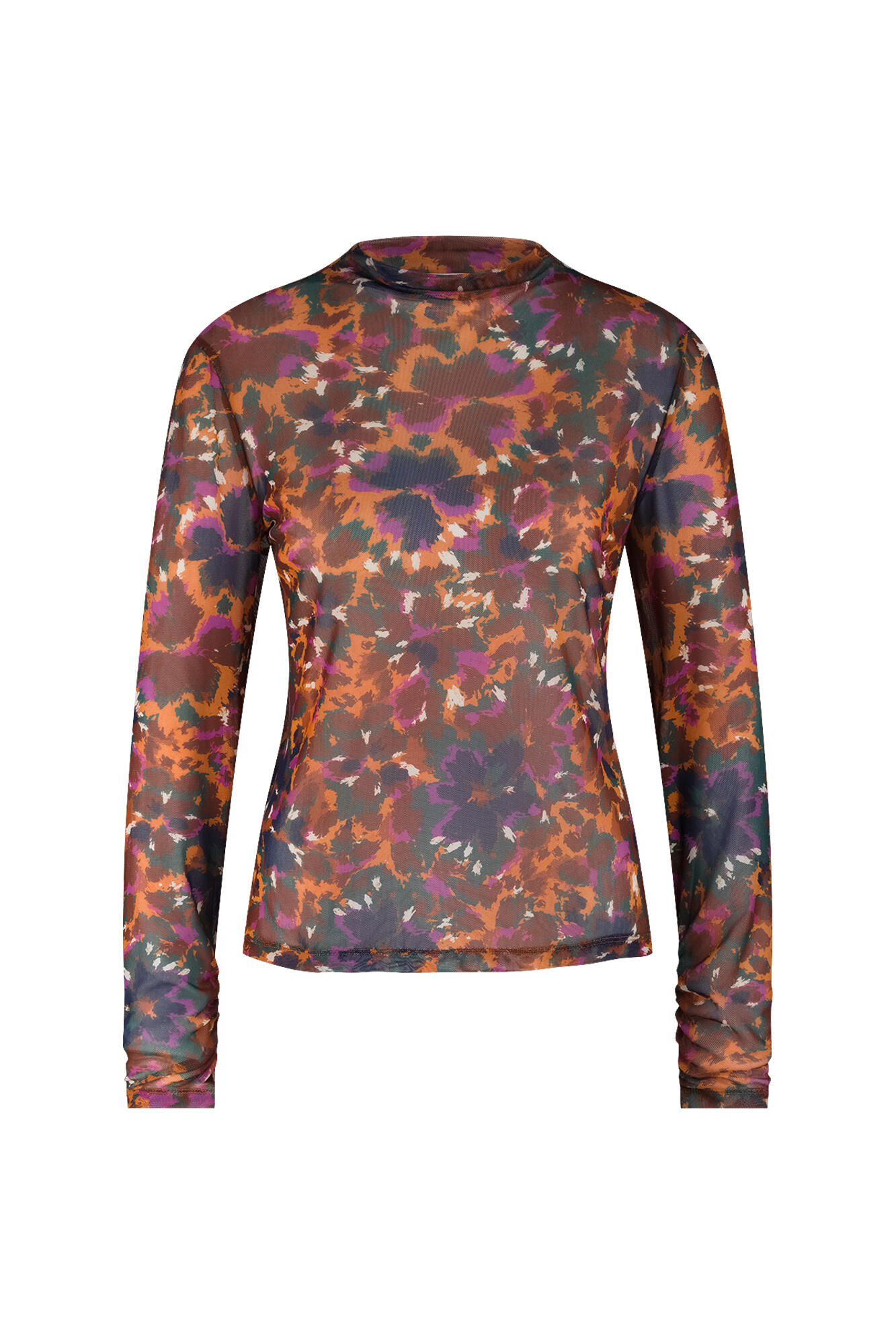 Studio Anneloes - Francie mesh flower top multi color - Gr. - M von Studio Anneloes