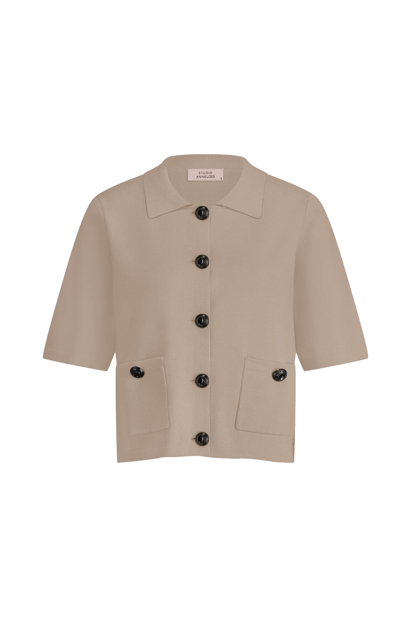 Studio Anneloes - Kenzia ssl cardigan latte - Gr. - L von Studio Anneloes