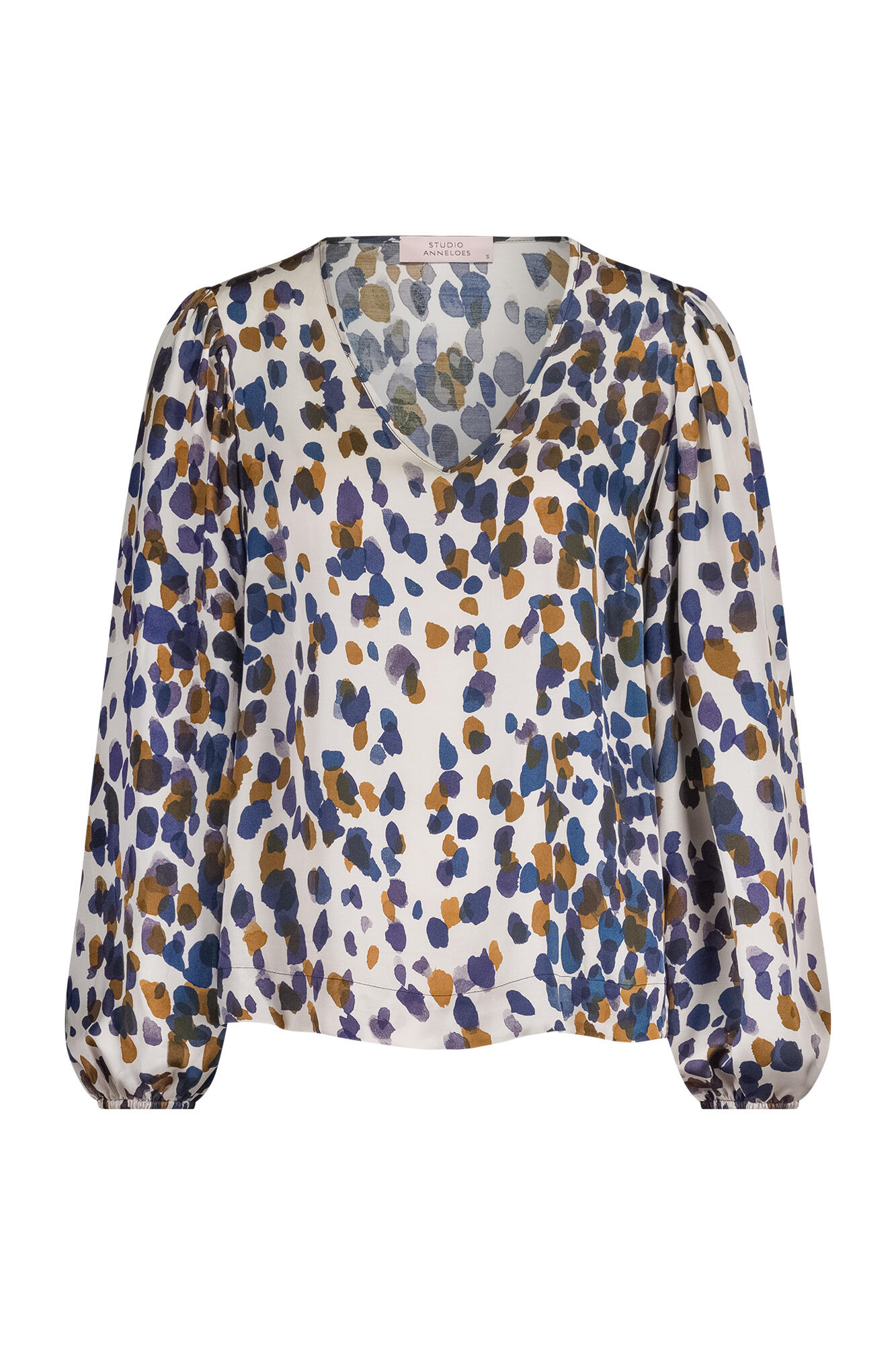 Studio Anneloes - Kylie satin top multi color - Gr. - M von Studio Anneloes