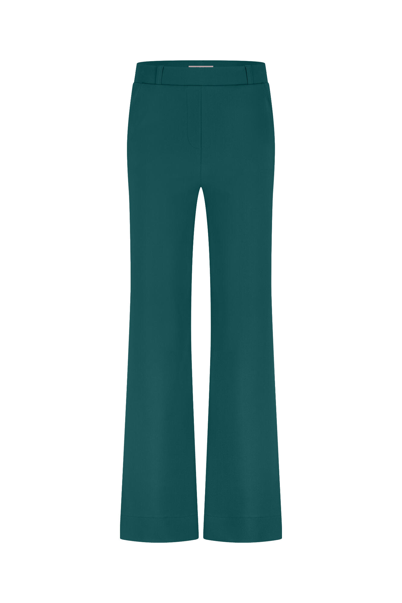 Studio Anneloes - Lexie bonded trousers bottle green - Gr. - L von Studio Anneloes