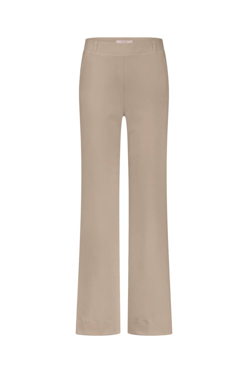 Studio Anneloes - Lexie bonded trousers latte - Gr. - L von Studio Anneloes
