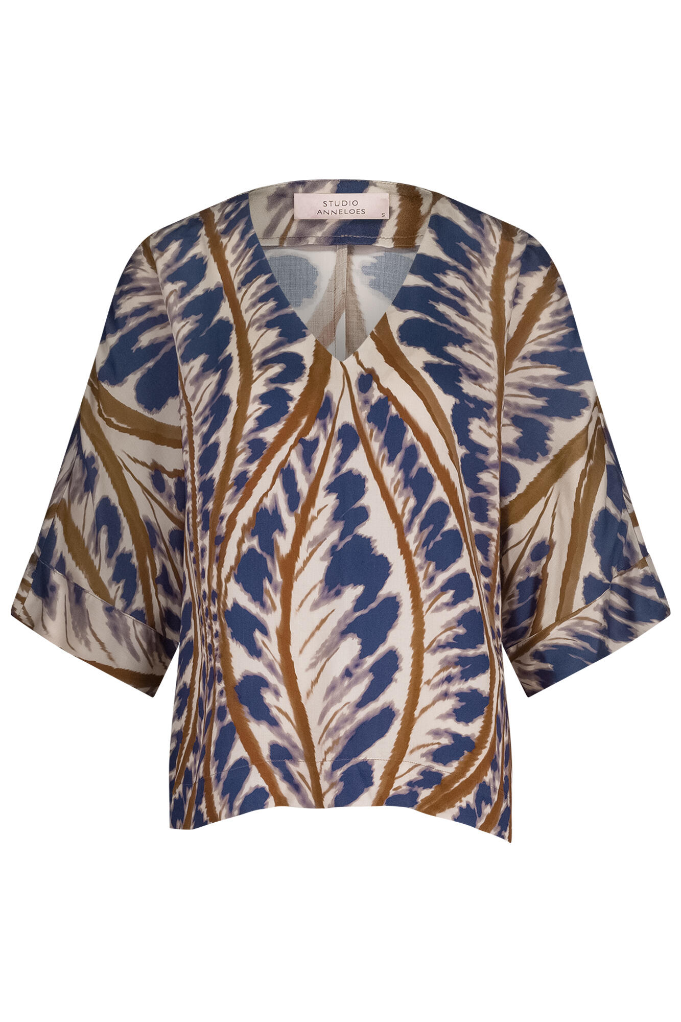 Studio Anneloes - Madison vneck top multi color - Gr. - XL von Studio Anneloes