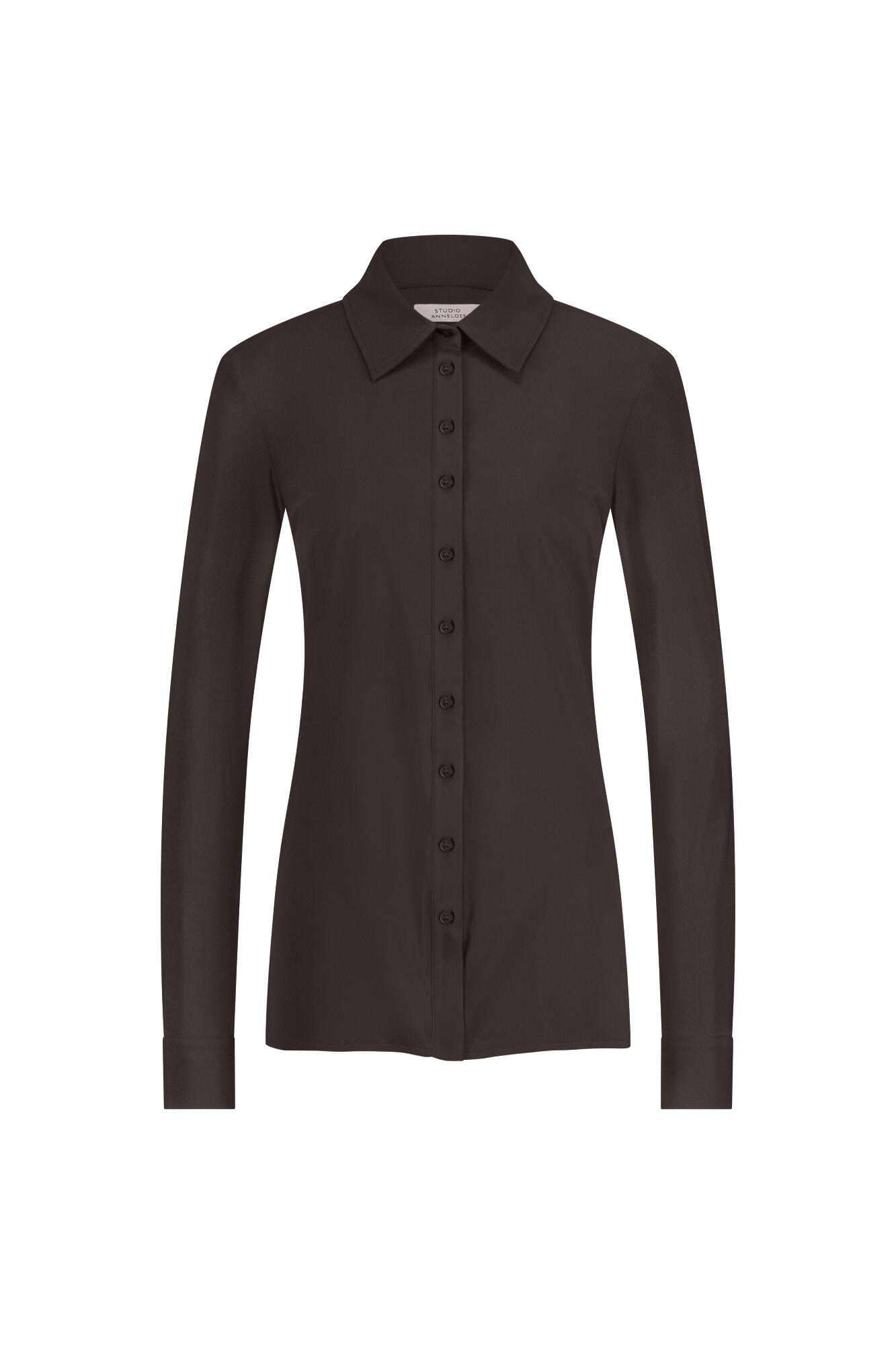 Studio Anneloes - Poppy blouse espresso - Gr. - S von Studio Anneloes