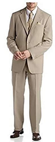 Studio Coletti Anzug Businessanzug mit Weste Beige Gr. 94 von Studio Coletti