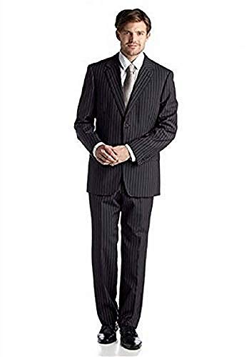 Studio Coletti Anzug im Nadelstreifendessin Marine Blau Gr. 94 von Studio Coletti