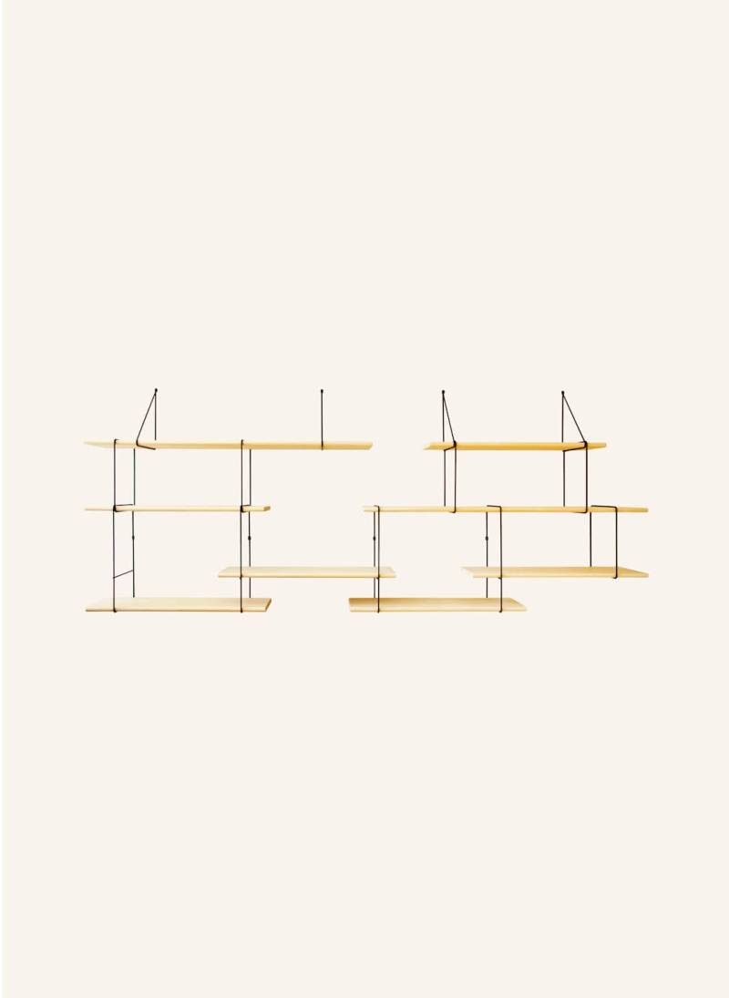 Studio Hausen Regal Link Duo gelb von Studio Hausen