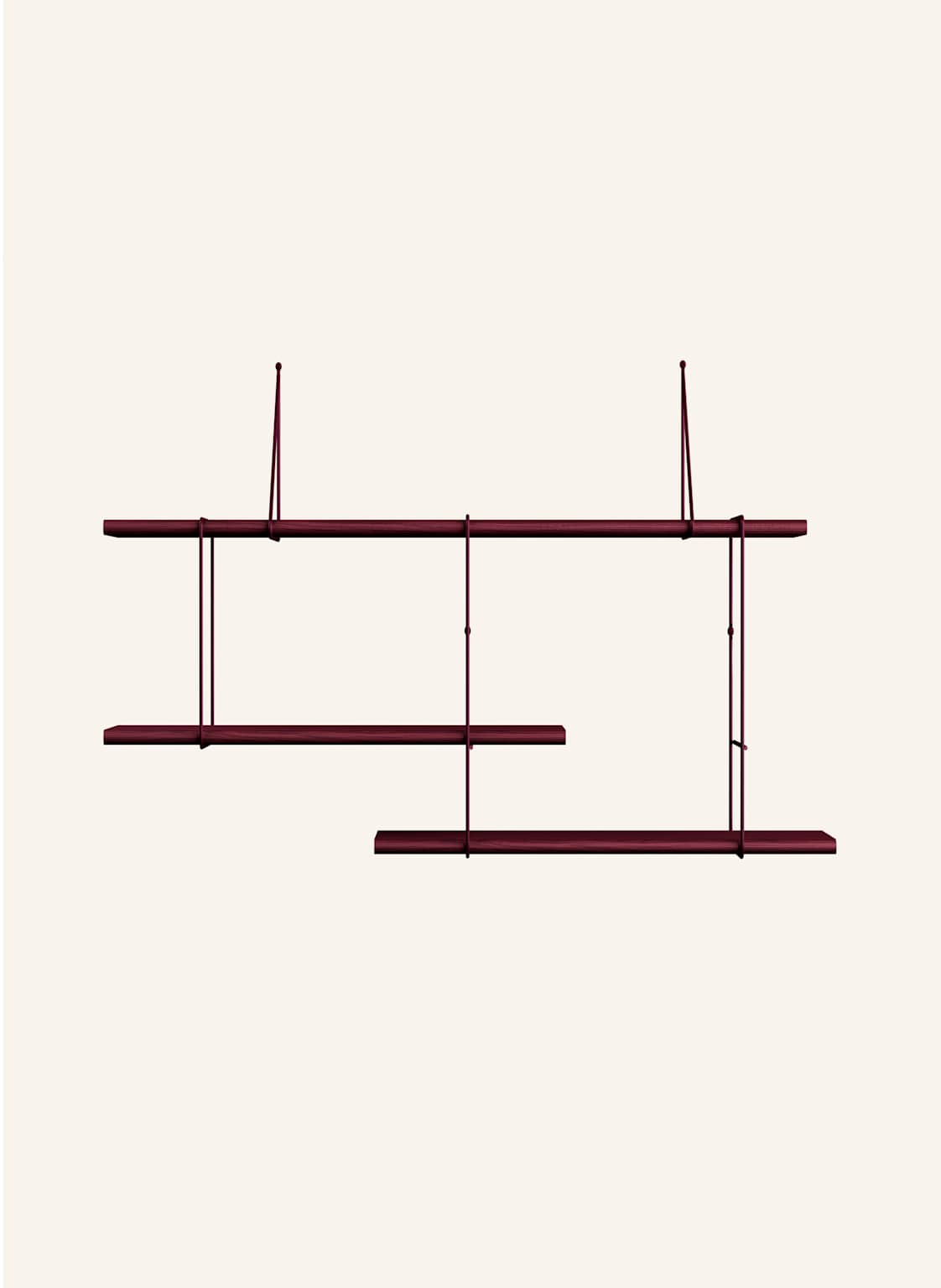 Studio Hausen Regal Shrink lila von Studio Hausen