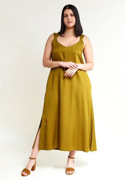 Studio Hertzberg MAXIKLEID "O-TERRE" AUS Tencel von Studio Hertzberg