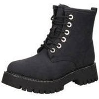 Studio London Schnür Boots Damen schwarz von Studio London