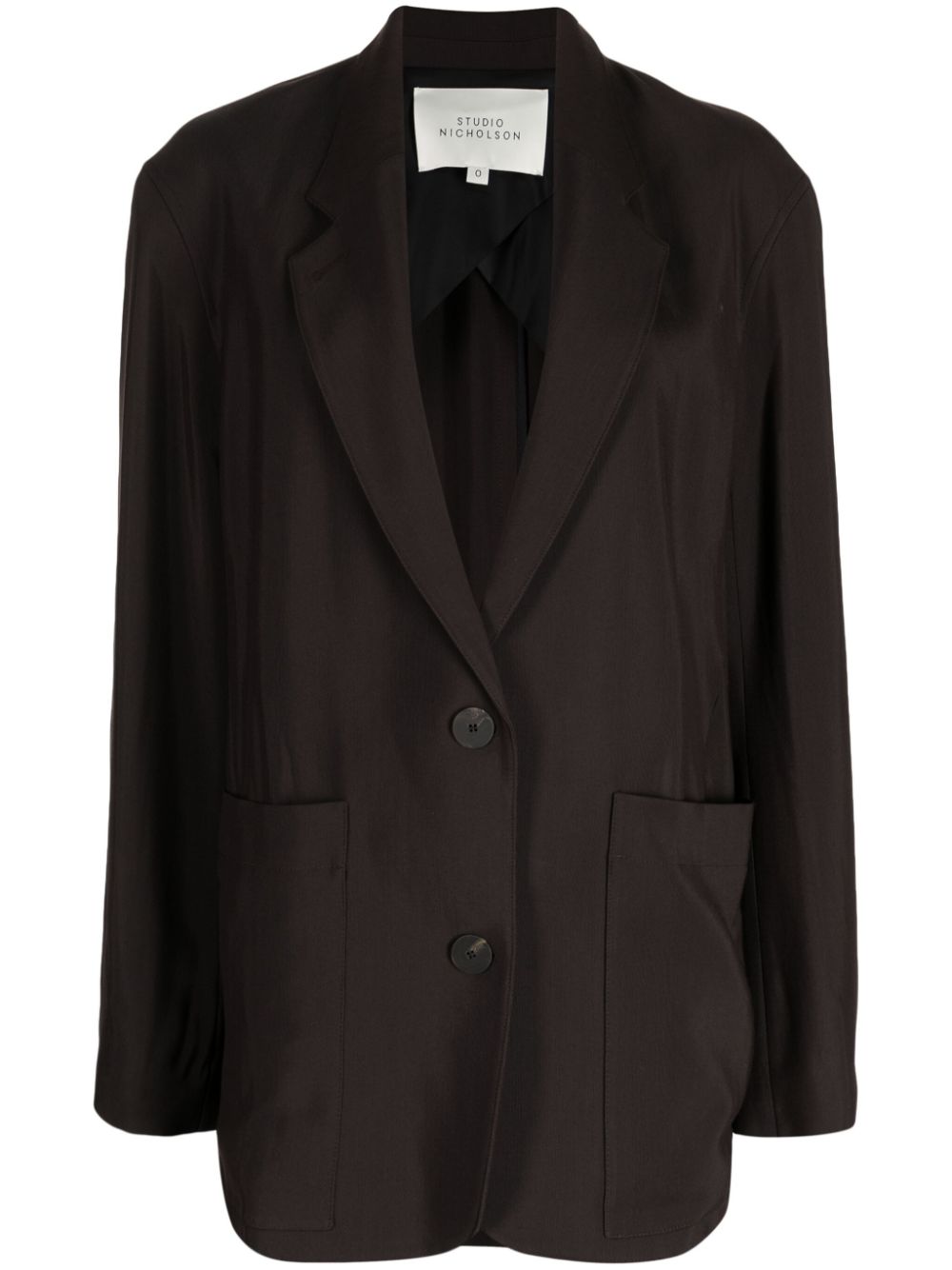 Studio Nicholson Klassischer Blazer - Braun von Studio Nicholson