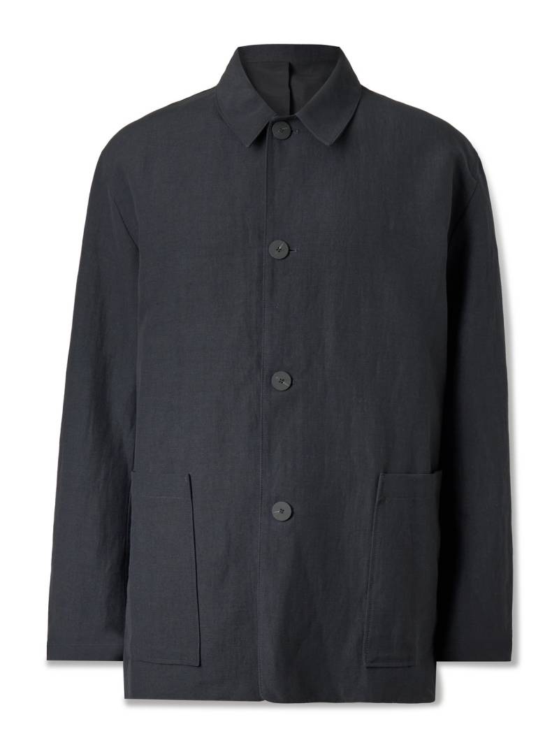Studio Nicholson - Nopi Linen and Wool-Blend Jacket - Men - Blue - XL von Studio Nicholson