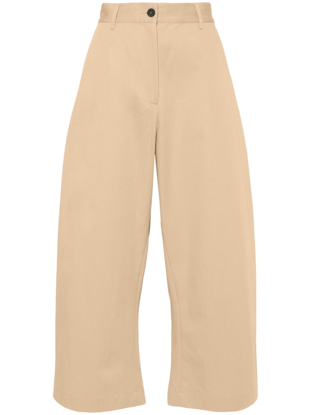 Studio Nicholson Palazzohose aus Twill - Nude von Studio Nicholson