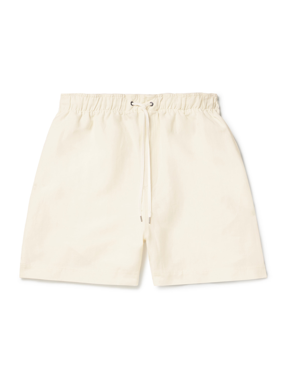 Studio Nicholson - Starboard Wide-Leg Linen and Wool-Blend Drawstring Shorts - Men - Neutrals - S Studio Nicholson - Starboard Wide-Leg Linen and Wool-Blend Drawstring Shorts - Men - Neutrals - S von Studio Nicholson