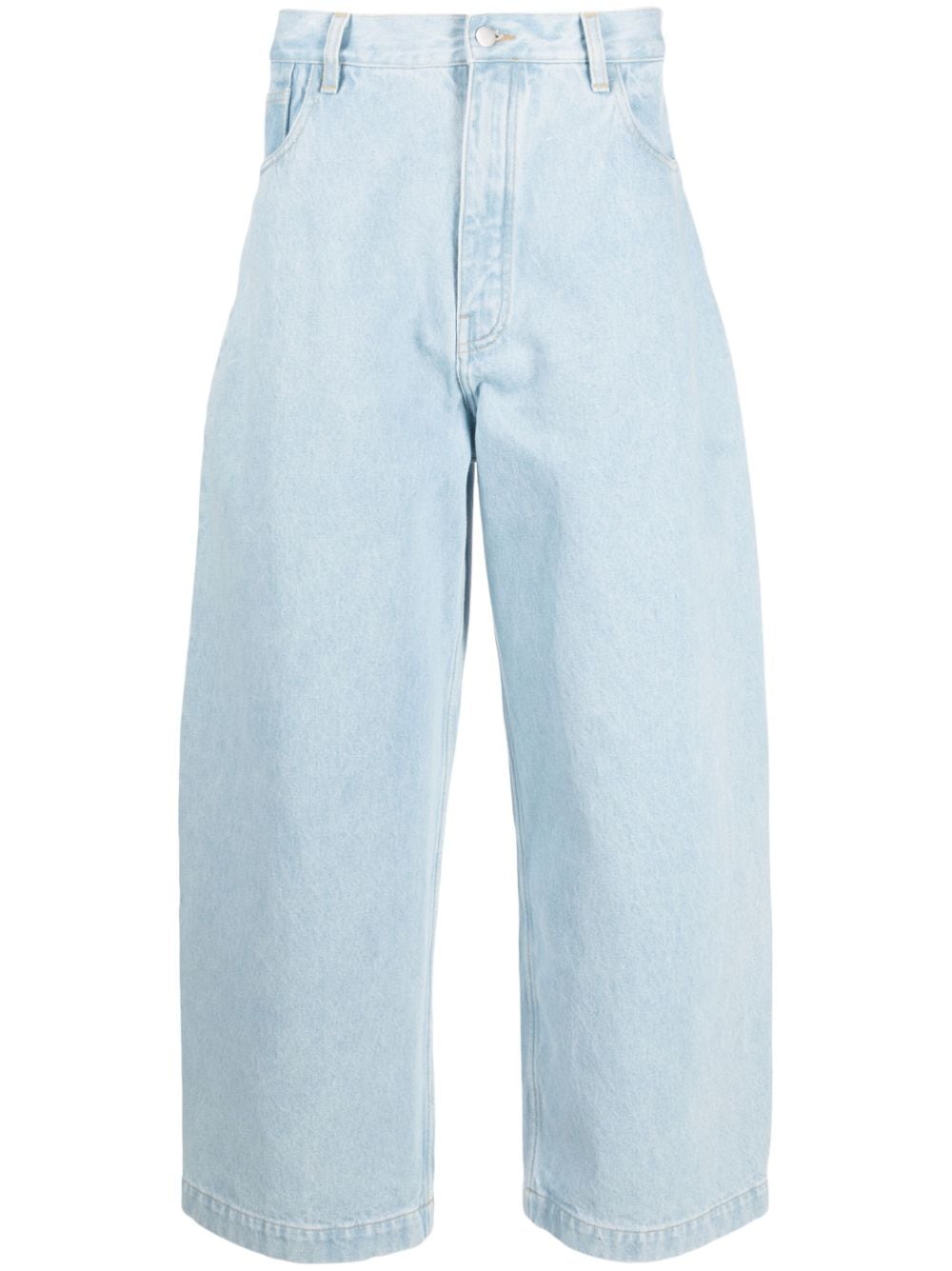 Studio Nicholson Weite Cropped-Jeans - Blau von Studio Nicholson