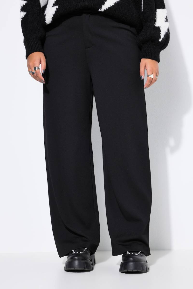 Große Größen Anzughose, Damen, schwarz, Größe: 46, Viskose/Polyester, Studio Untold von Studio Untold